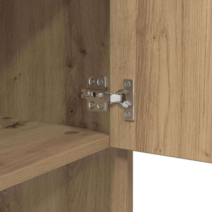 Sideboard Artisan-Eiche 97 x 29 x 75 cm Holzwerkstoff