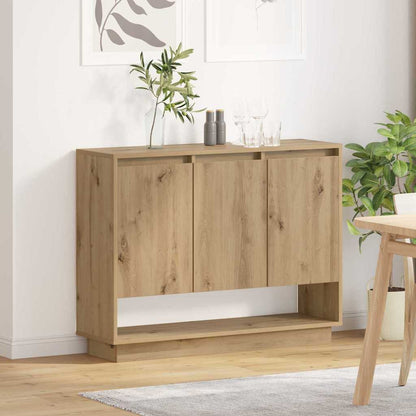 Sideboard Artisan-Eiche 97 x 29 x 75 cm Holzwerkstoff