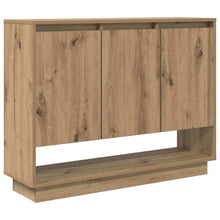 Sideboard Artisan-Eiche 97 x 29 x 75 cm Holzwerkstoff