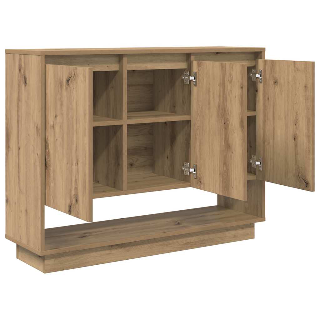 Sideboard Artisan-Eiche 97 x 29 x 75 cm Holzwerkstoff