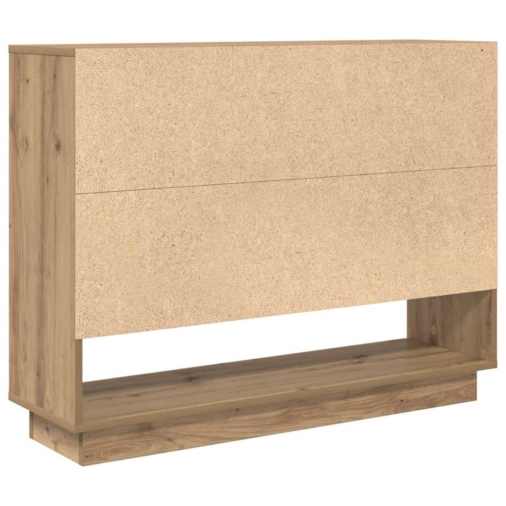Sideboard Artisan-Eiche 97 x 29 x 75 cm Holzwerkstoff
