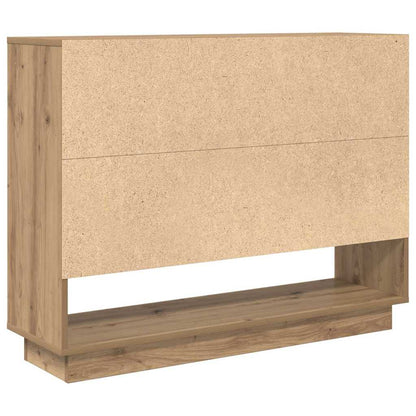Sideboard Artisan-Eiche 97 x 29 x 75 cm Holzwerkstoff