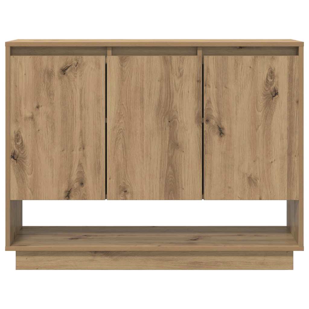Sideboard Artisan-Eiche 97 x 29 x 75 cm Holzwerkstoff