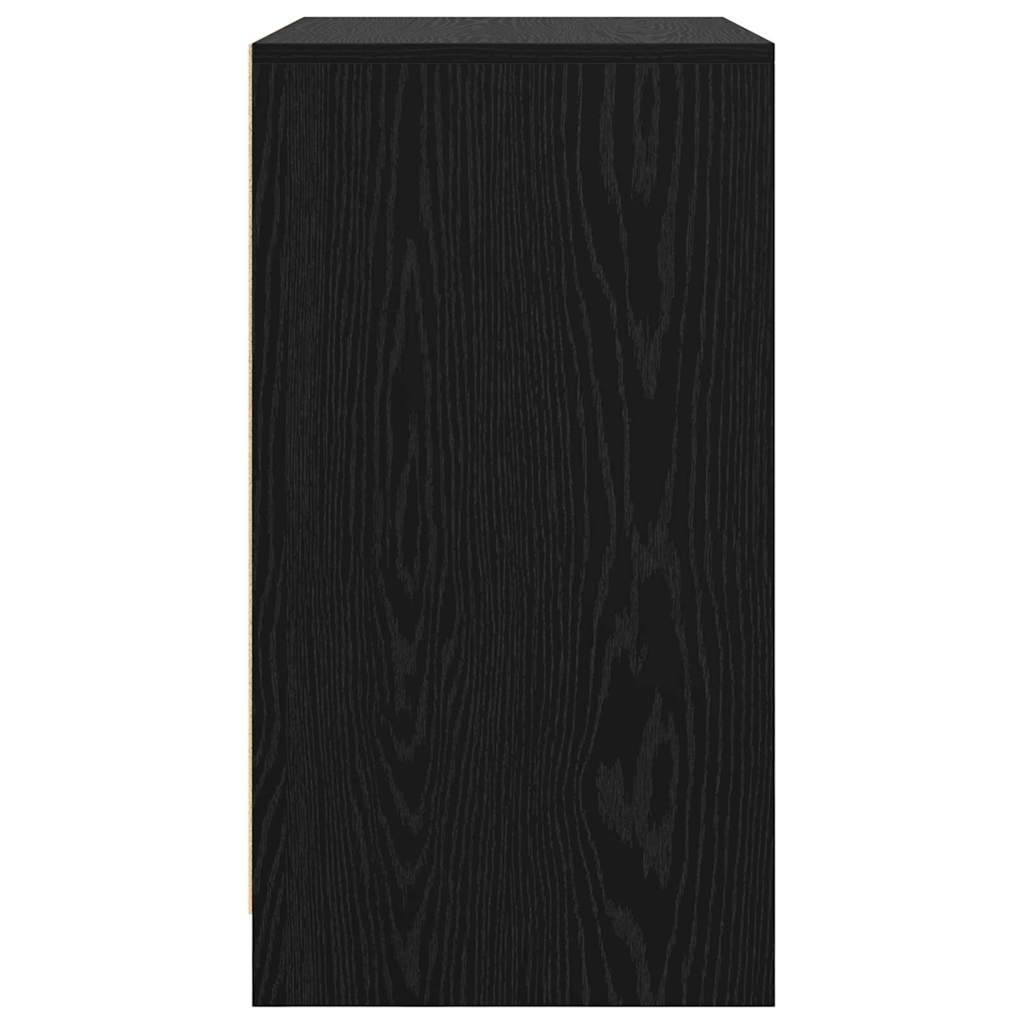 Sideboard Schwarz 70 x 41 x 75 cm Holzwerkstoff