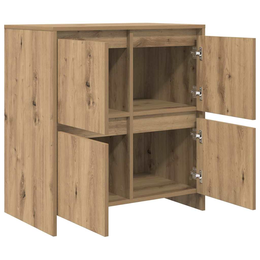 Sideboard Artisan-Eiche 70 x 41 x 75 cm Holzwerkstoff