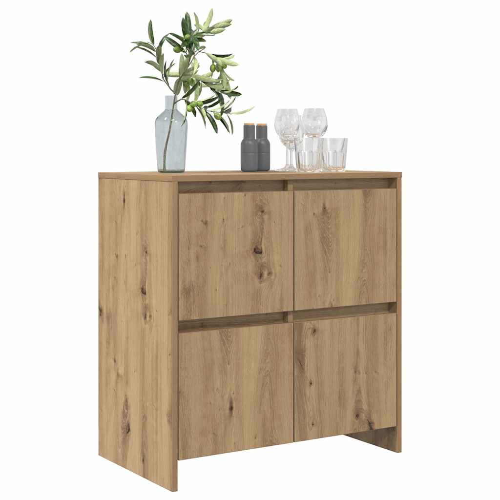 Sideboard Artisan-Eiche 70 x 41 x 75 cm Holzwerkstoff