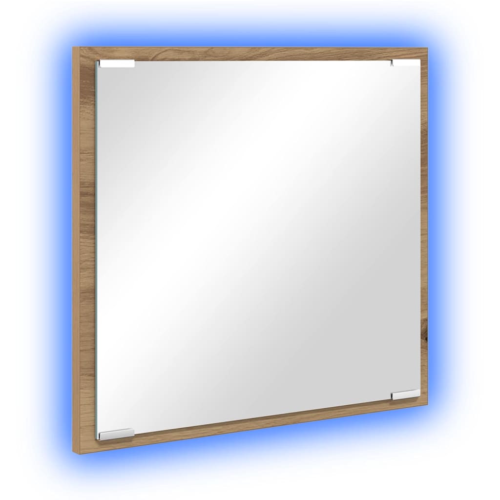 LED Badezimmer Spiegel Artisan-Eiche 40 x 8,5 x 37 cm