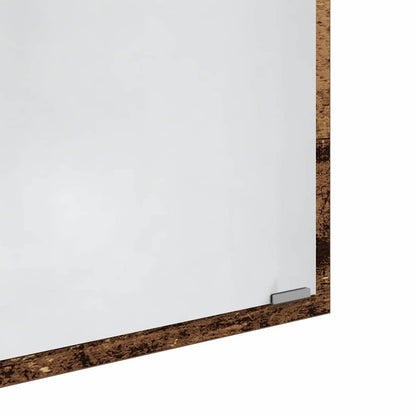 Spiegel Wandmontiert Altholz 90 x 8.5 x 37 cm Holzwerkstoff