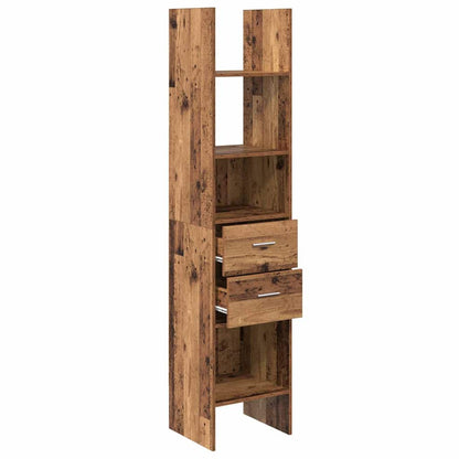 Bücherregal Altholz 40 x 35 x 180 cm Holzwerkstoff