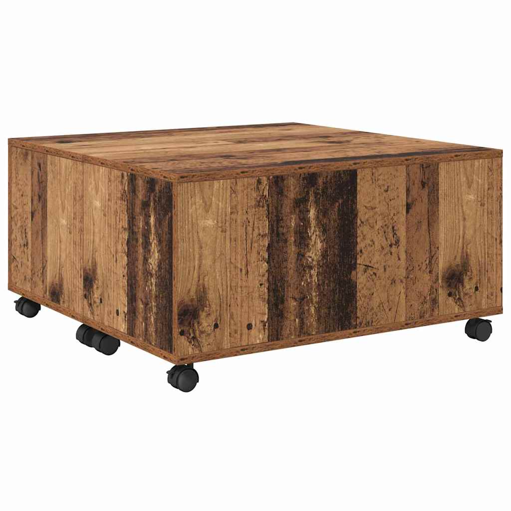 Couchtisch Altholz 75 x 75 x 38 cm Holzwerkstoff