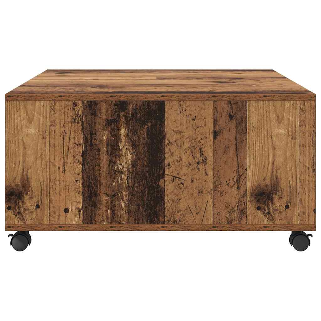 Couchtisch Altholz 75 x 75 x 38 cm Holzwerkstoff