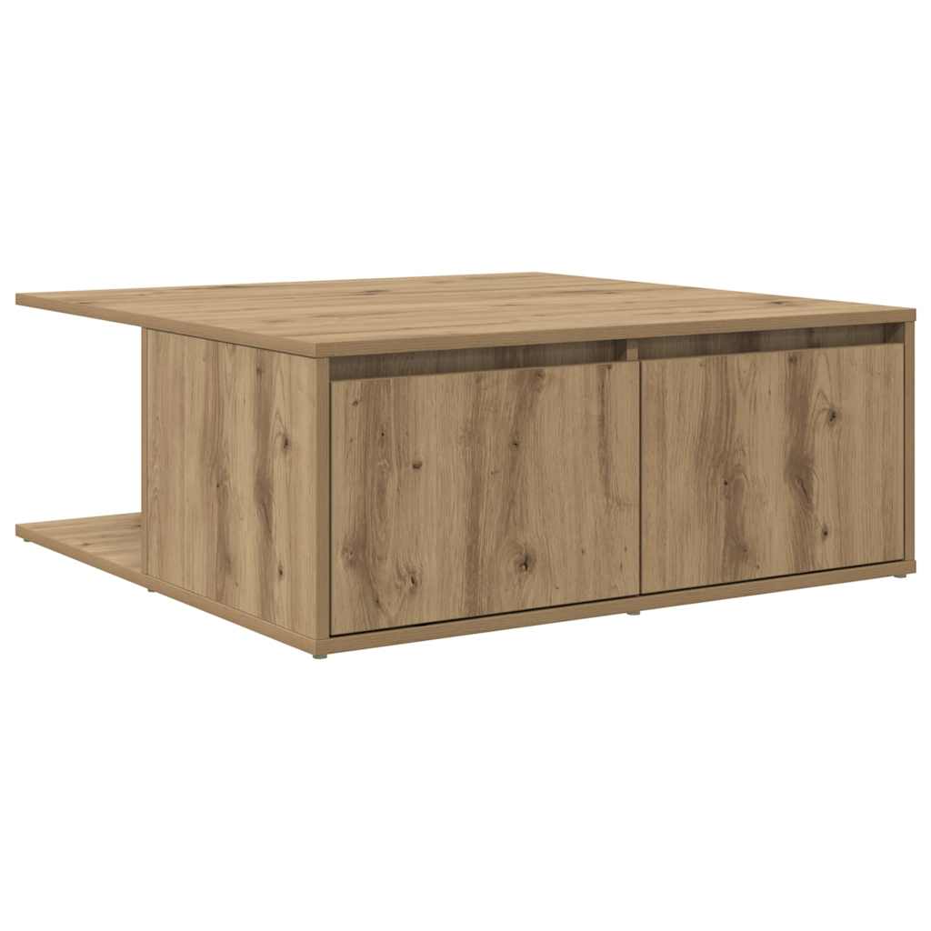Couchtisch Artisan-Eiche 80 x 80 x 31 cm Holzwerkstoff