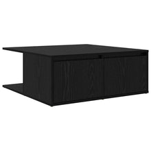 Couchtisch Schwarz Eichen-Optik 80 x 80 x 31 cm Holzwerkstoff