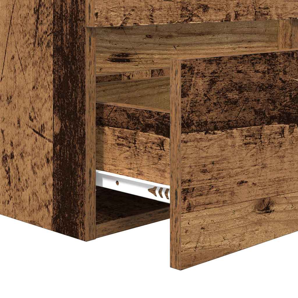 Badezimmerschrank Altholz 41 x 38.5 x 45 cm Holzwerkstoff