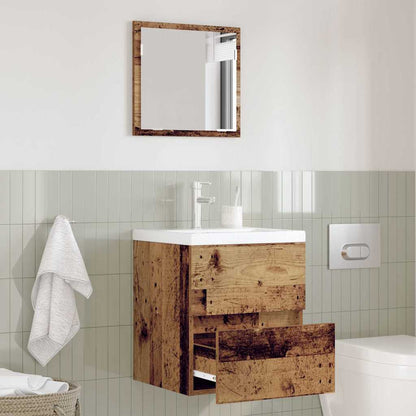 Badezimmerschrank Altholz 41 x 38.5 x 45 cm Holzwerkstoff
