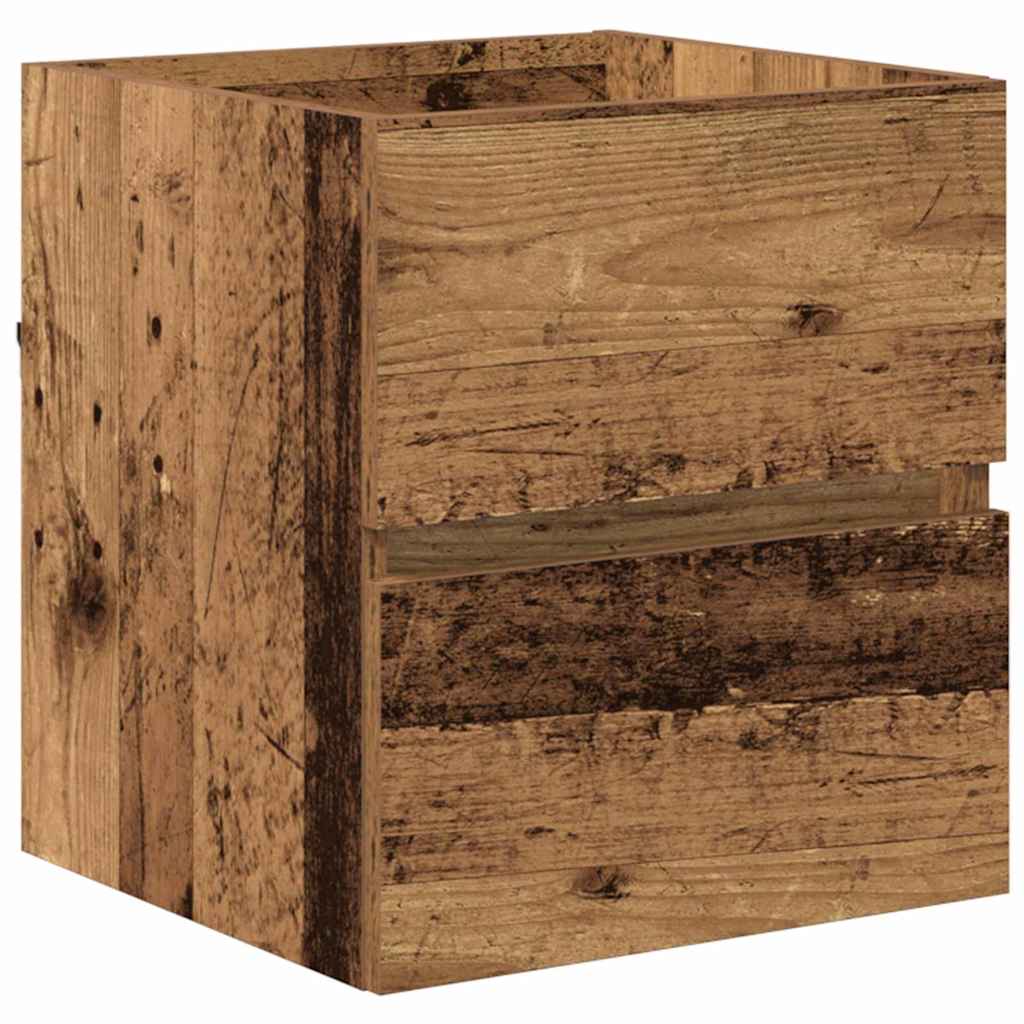Badezimmerschrank Altholz 41 x 38.5 x 45 cm Holzwerkstoff
