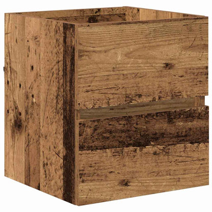 Badezimmerschrank Altholz 41 x 38.5 x 45 cm Holzwerkstoff