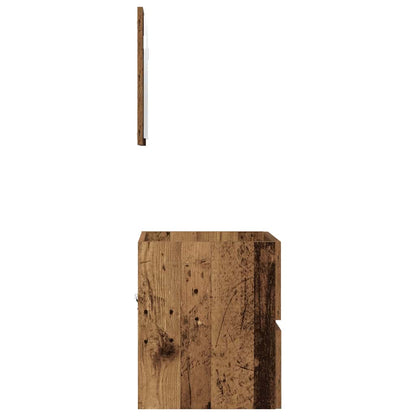 Badezimmerschrank Altholz 41 x 38.5 x 45 cm Holzwerkstoff