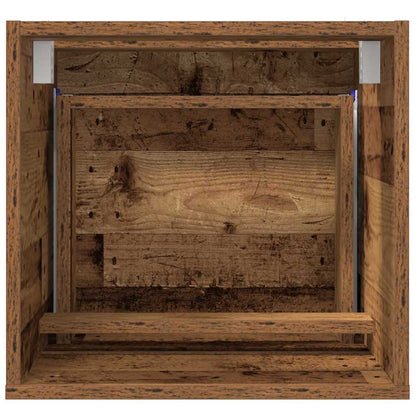 Badezimmerschrank Altholz 41 x 38.5 x 45 cm Holzwerkstoff