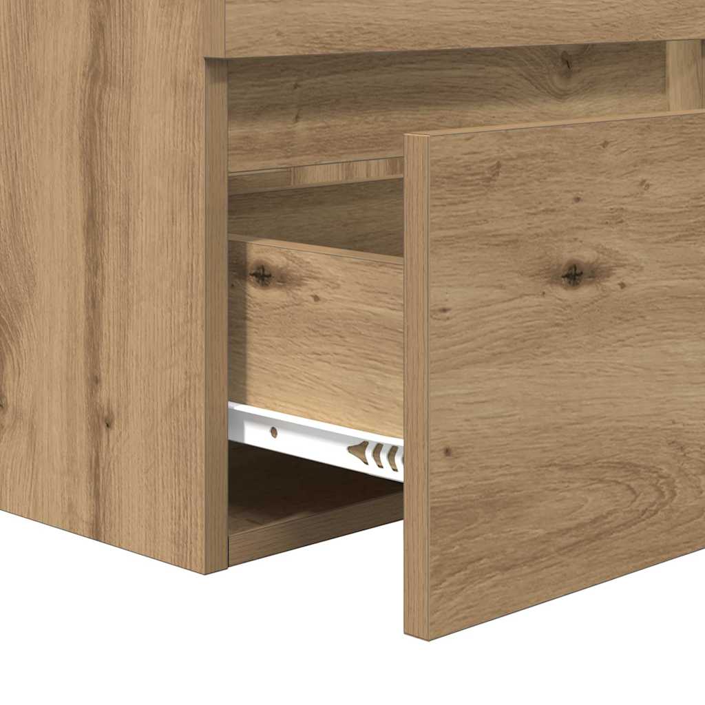 Badezimmerschrank Artisan-Eiche 41 x 38.5 x 45 cm Holzwerkstoff