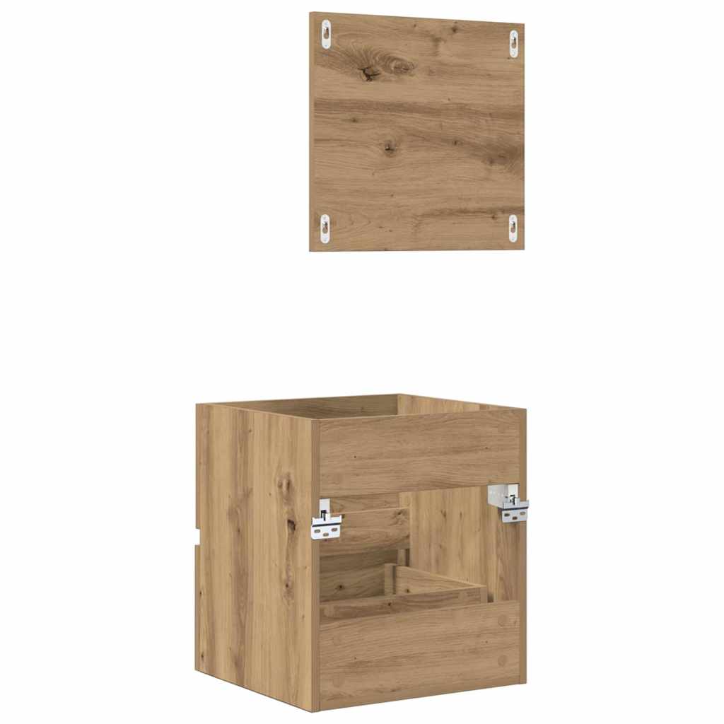 Badezimmerschrank Artisan-Eiche 41 x 38.5 x 45 cm Holzwerkstoff