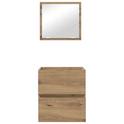 Badezimmerschrank Artisan-Eiche 41 x 38.5 x 45 cm Holzwerkstoff