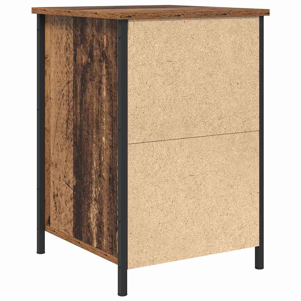 Nachttisch 2 pcs Altholz 40 x 42 x 60 cm Holzwerkstoff