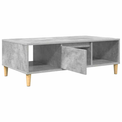 Couchtisch Betongrau 103,5 x 60 x 35 cm Holzwerkstoff
