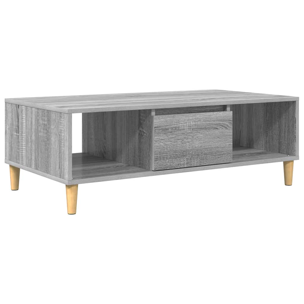 Couchtisch Grau Sonoma 103,5 x 60 x 35 cm Holzwerkstoff