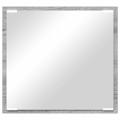 LED Badezimmer Spiegel Graues Sonoma 40 x 8,5 x 37 cm