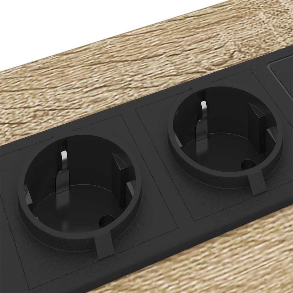 Nachttisch 2 pcs Sonoma-Eiche 30 x 48 x 61 cm Holzwerkstoff