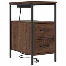 Nachttisch Braun Eichen-Optik 30 x 48 x 61 cm Holzwerkstoff