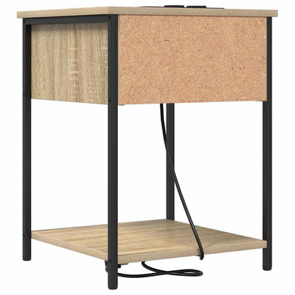 Nachttisch 2 pcs Sonoma Eiche 42 x 41 x 56 cm Holzwerkstoff