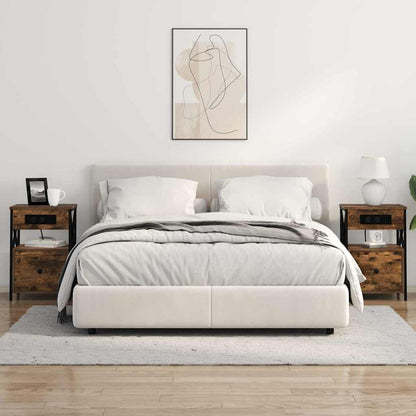 Nachttisch Räuchereiche 40 x 31 x 60 cm Holzwerkstoff