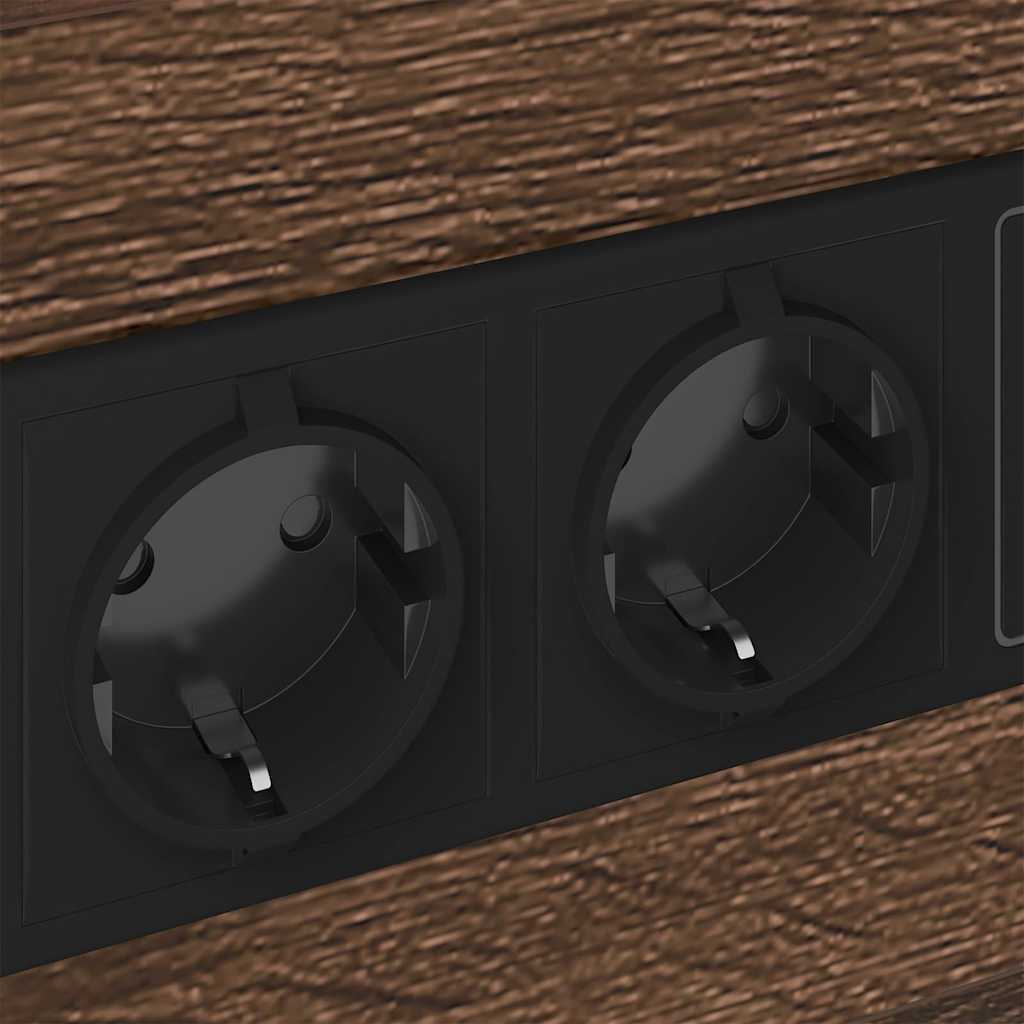 Nachttisch 2 pcs Braune Eiche 40 x 31 x 60 cm Holzwerkstoff