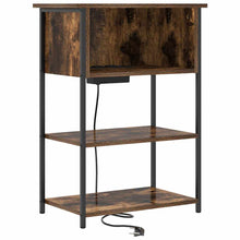 Nachttisch Räuchereiche 55 x 31 x 76 cm Holzwerkstoff