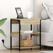 Nachttisch Sonoma Eiche Holzwerkstoff Sonoma-Eiche 1