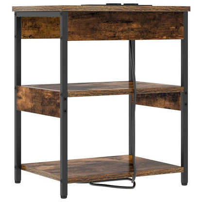 Nachttisch Räuchereiche Holzwerkstoff