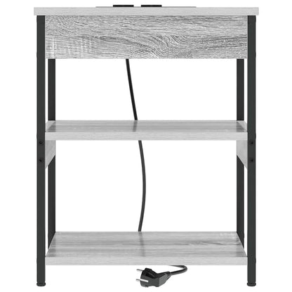 Nachttisch Grau Sonoma Holzwerkstoff