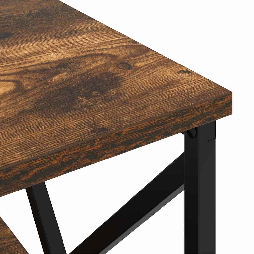 Nachttisch Räuchereiche 41,5 x 40,5 x 55 cm Holzwerkstoff