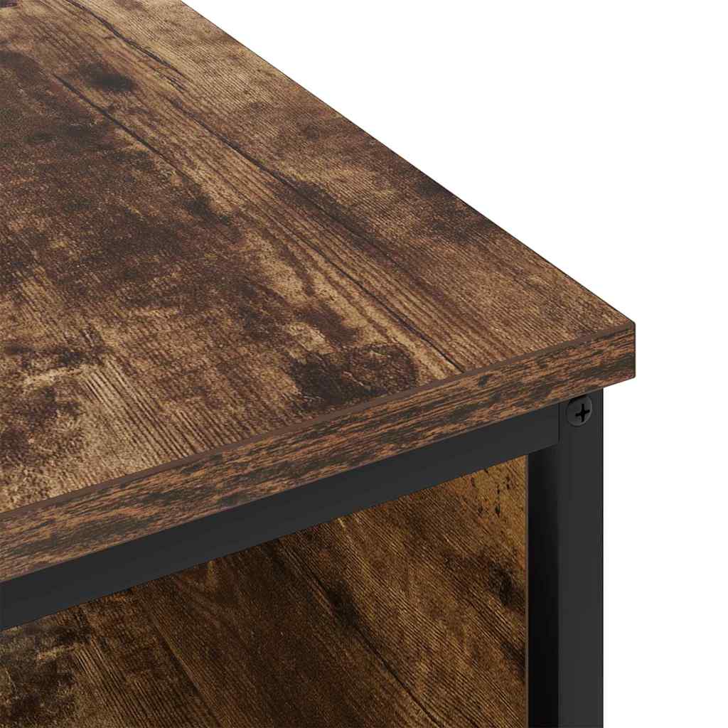 Nachttisch Räuchereiche 41 x 28 x 76 cm Holzwerkstoff