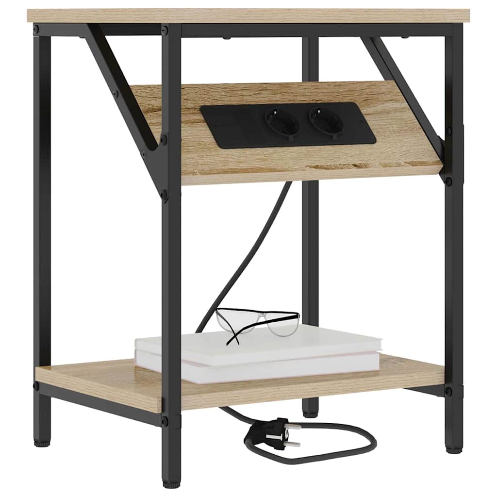 Nachttisch Sonoma Eiche 38 x 30 x 48 cm Holzwerkstoff