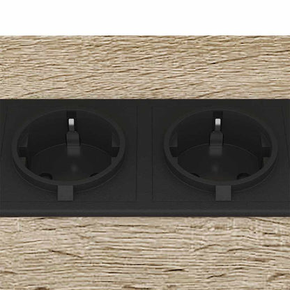 Nachttisch 2 pcs Sonoma Eiche 38 x 30 x 48 cm Holzwerkstoff