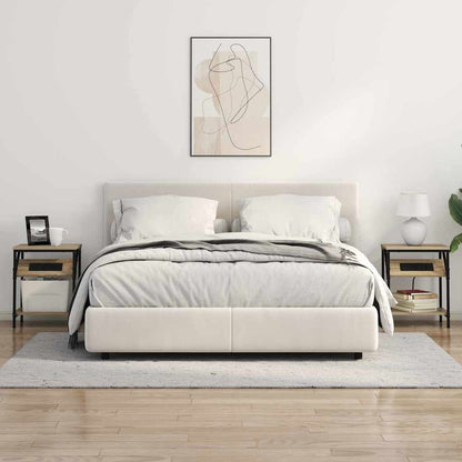 Nachttisch 2 pcs Sonoma Eiche 38 x 30 x 48 cm Holzwerkstoff