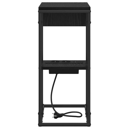 Nachttisch Schwarze Eiche 41,5 x 26 x 60,5 cm Holzwerkstoff