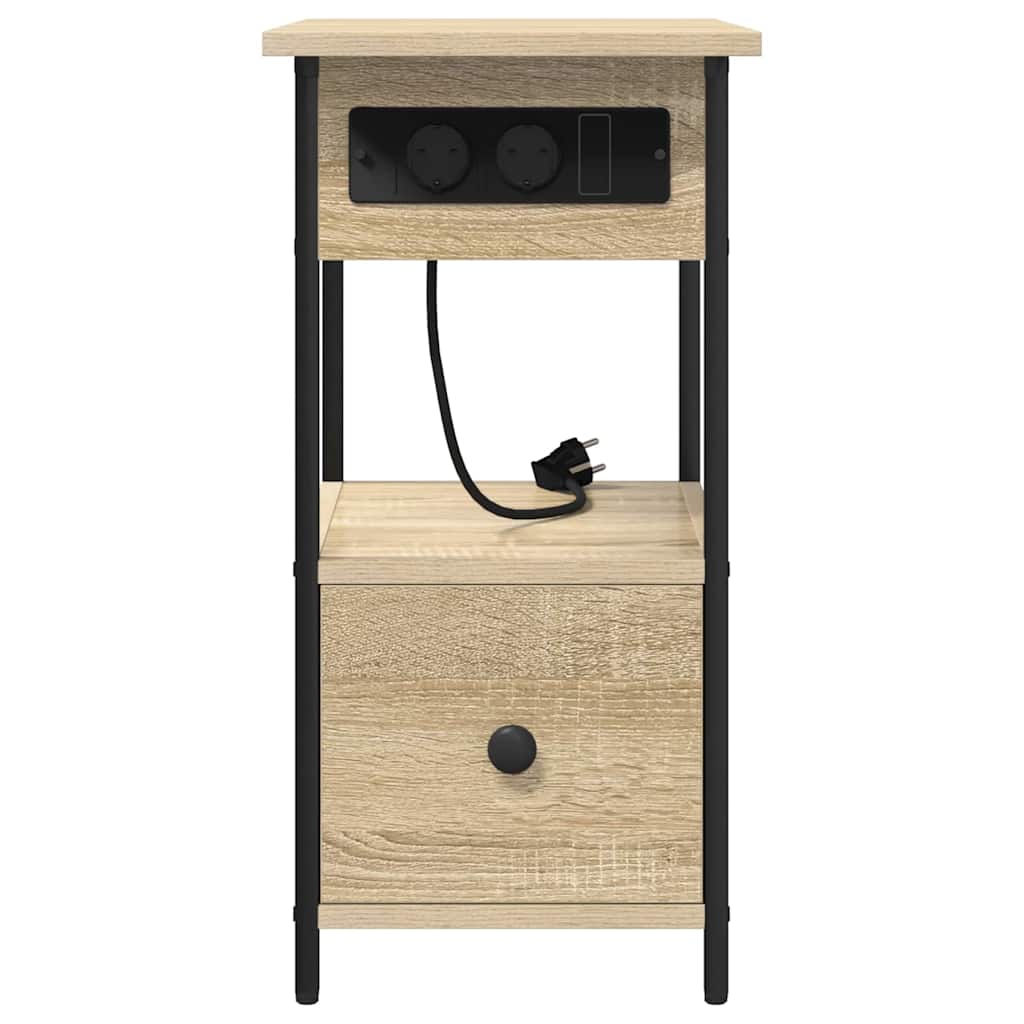 Nachttisch Sonoma Eiche 60 x 30 x 61 cm Holzwerkstoff