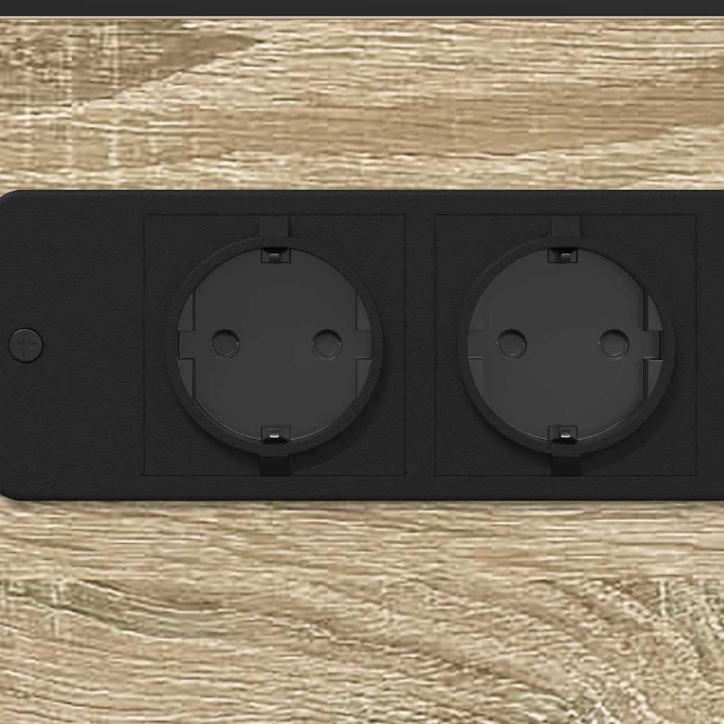 Nachttisch Sonoma Eiche Holzwerkstoff Sonoma-Eiche