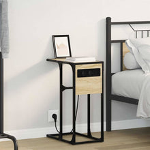 Nachttisch Sonoma Eiche Holzwerkstoff Sonoma-Eiche