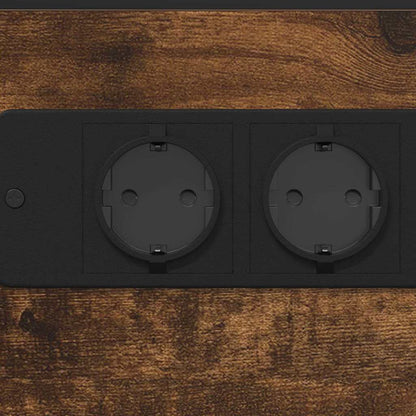 Nachttisch Räuchereiche Holzwerkstoff