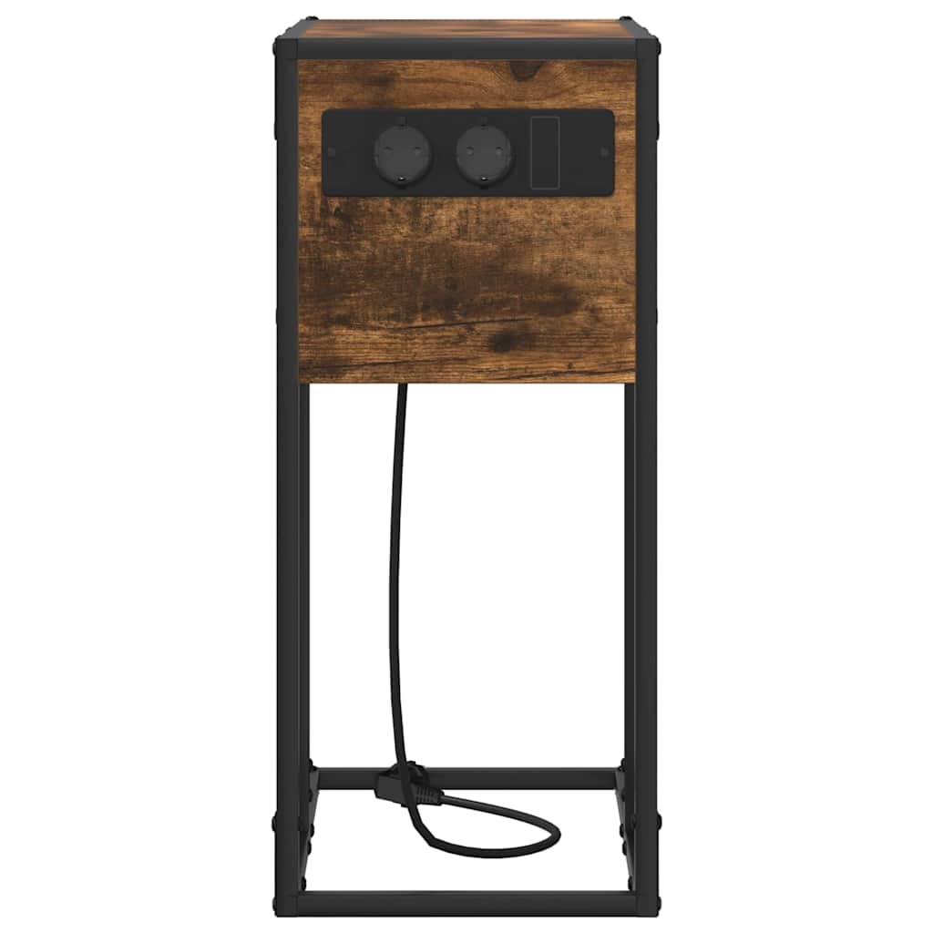 Nachttisch Räuchereiche Holzwerkstoff